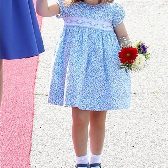 Princess Charlotte inspired smocked dress - Picture 3 of 3